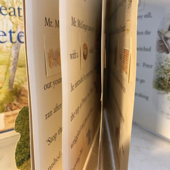 Book Pop-up Beatrix Potter Peter Rabbit Authorised Edition 1991 - Picture 8 of 14